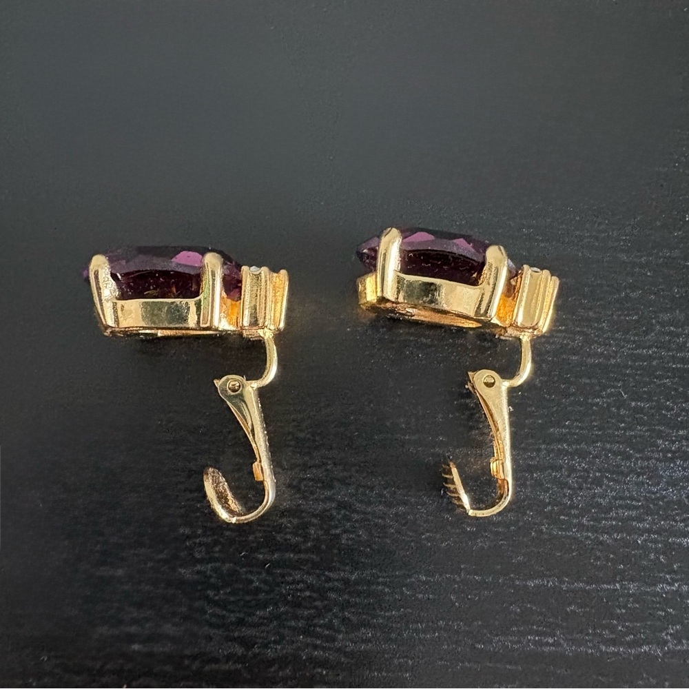 Vintage Dior Clip On Earrings - Picture 4 of 11